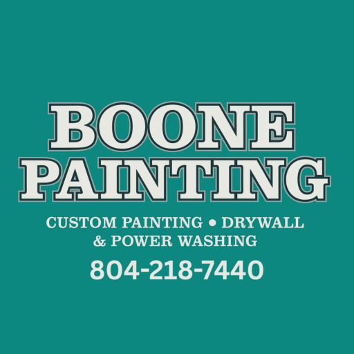 Logo, green background with white letters